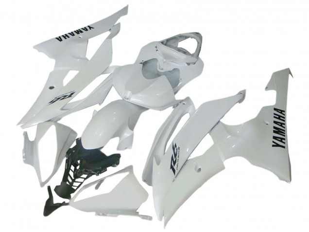 2008-2016 Yamaha YZF 600 R6 Motorcycle Fairings - Glossy White Canada for Sale