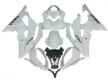 2008-2016 Yamaha YZF 600 R6 Motorcycle Fairings - Glossy White Canada for Sale