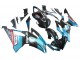 2008-2016 Yamaha YZF 600 R6 Motorcycle Fairings - Light Blue Matte Black Petronas ENEOS Canada for Sale