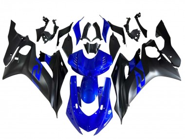 2017-2023 Yamaha YZF 600 R6 Motorcycle Fairings - Blue Matte Black Canada for Sale