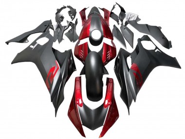 2017-2023 Yamaha YZF 600 R6 Motorcycle Fairings - Red Matte Black Canada for Sale