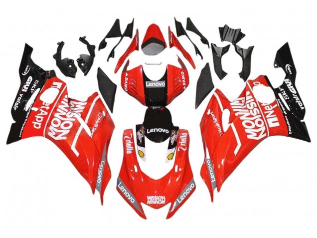 2017-2023 Yamaha YZF 600 R6 Motorcycle Fairings - Red Black Canada for Sale