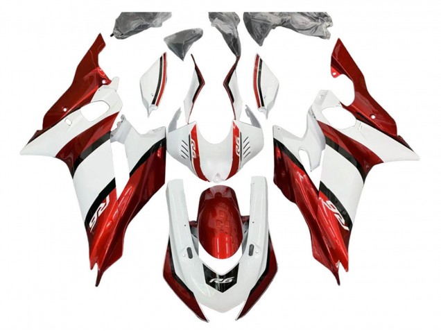 2017-2023 Yamaha YZF 600 R6 Motorcycle Fairing Kits - White Red Black Canada for Sale