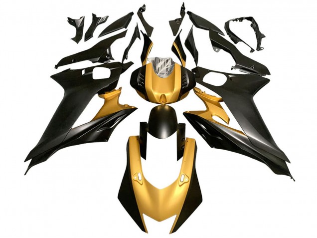 2017-2023 Yamaha YZF 600 R6 Motorcycle Fairings - Gold Matte Black Canada for Sale