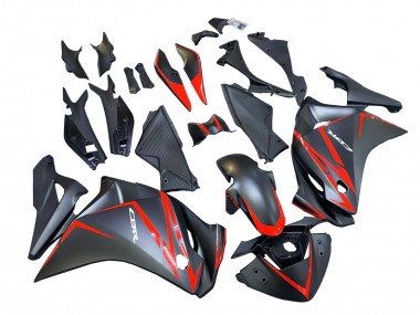2011-2015 Honda CBR250RR Motorcycle Fairings - Matte Black Red Stripe Canada for Sale