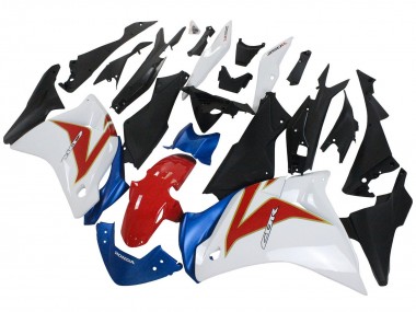 2011-2015 Honda CBR250RR Motorcycle Fairings - White Red Light Blue Canada for Sale