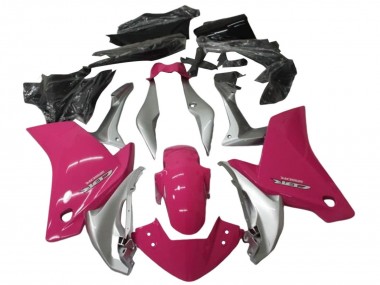 2011-2015 Honda CBR250RR Motorcycle Fairing Kits - Silver Pink Canada for Sale