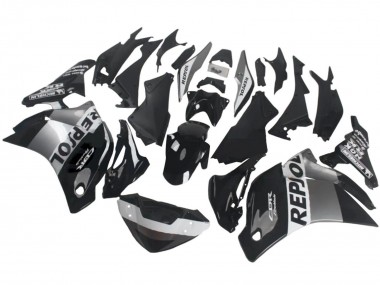 2011-2015 Honda CBR250RR Motorcycle Fairings - Silver White Glossy Black Repsol Canada for Sale
