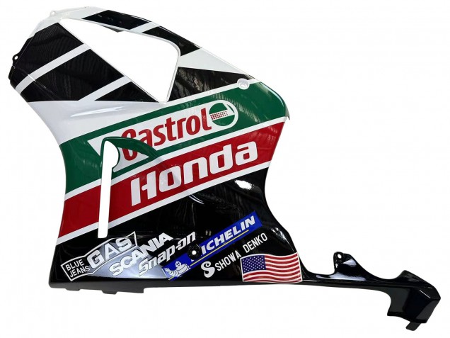 2000-2006 Honda VTR1000 Motorcycle Fairings - White Red Green Glossy Black Castrol Canada for Sale
