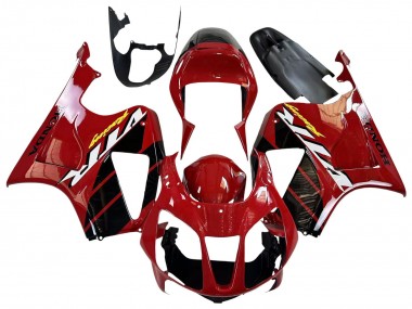 2000-2006 Honda VTR1000 Motorcycle Fairings - Red Black Stripe Racing Canada for Sale