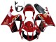 2000-2006 Honda VTR1000 Motorcycle Fairings - Red Black Stripe Racing Canada for Sale