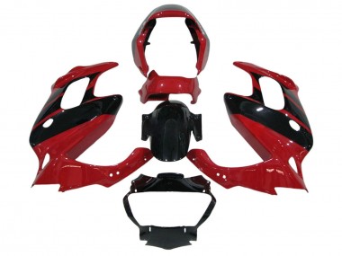 1997-2005 Honda VTR1000F Motorcycle Fairings - Red Glossy Black Canada for Sale