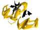 1997-2005 Honda VTR1000F Motorcycle Fairings - Yellow Canada for Sale
