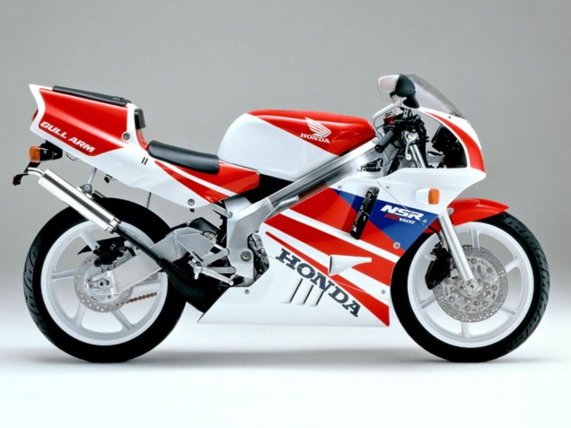 1990-1993 Honda NSR250R Motorcycle Fairings - White Red Blue Canada for Sale