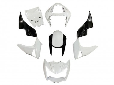 2003-2006 Kawasaki Z1000 Motorcycle Fairings - White Glossy Black Canada for Sale