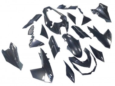 2010-2013 Kawasaki Z1000 Motorcycle Fairings - Black Carbon Fiber Canada for Sale