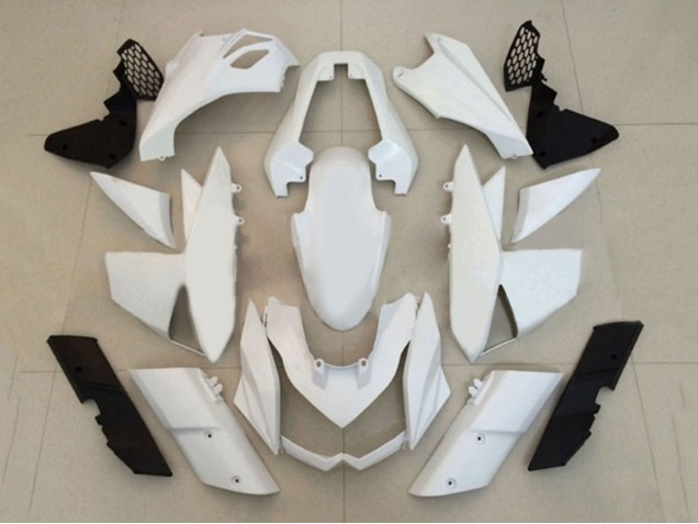 2010-2013 Kawasaki Z1000 Motorcycle Fairings - White Canada for Sale