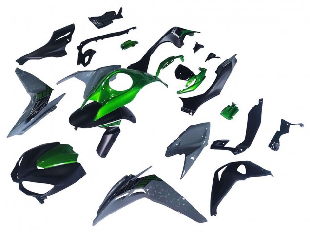 2014-2019 Kawasaki Z1000 Motorcycle Fairings - Black Green Grey Canada for Sale