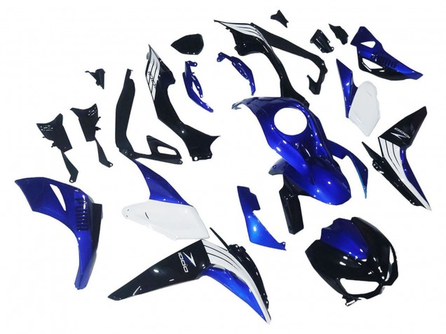 2014-2019 Kawasaki Z1000 Motorcycle Fairings - White Blue Black Canada for Sale