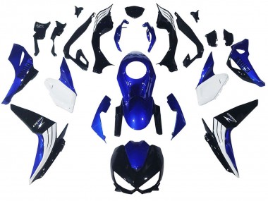 2014-2019 Kawasaki Z1000 Motorcycle Fairings - White Blue Black Canada for Sale