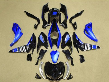 2014-2019 Kawasaki Z1000 Motorcycle Fairing - Blue Glossy Black Canada for Sale