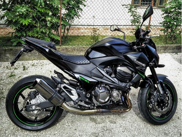 2014-2019 Kawasaki Z1000 Motorcycle Fairings - Black Green Canada for Sale