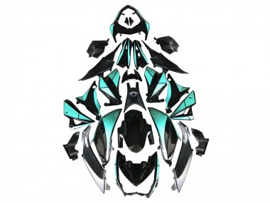 2014-2019 Kawasaki Z1000 Motorcycle Fairings - Light Blue Glossy Black Silver Canada for Sale