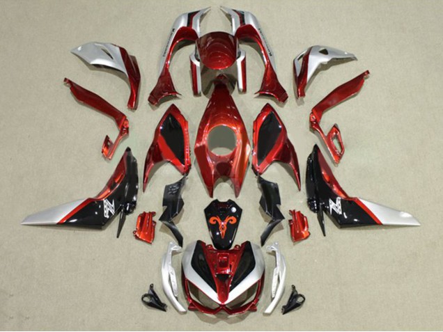 2014-2019 Kawasaki Z1000 Motorcycle Fairings - Red Silver Black Canada for Sale