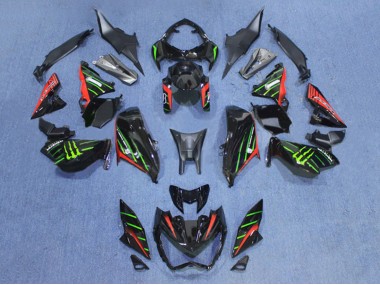 2013-2018 Kawasaki Z800 Motorcycle Fairings - Black Red Green Canada for Sale