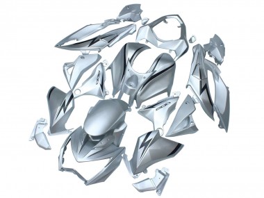 2013-2018 Kawasaki Z800 Motorcycle Fairings - Matte Silver Canada for Sale