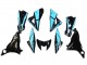2013-2018 Kawasaki Z800 Motorcycle Fairings - Light Blue Glossy Black Canada for Sale