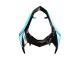 2013-2018 Kawasaki Z800 Motorcycle Fairings - Light Blue Glossy Black Canada for Sale