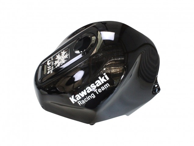 2000-2001 Kawasaki ZX12R Motorcycle Fairings - Glossy Black White Elf Snow Canada for Sale