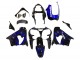 2000-2001 Kawasaki ZX9R Motorcycle Fairings - Glossy Black Blue Flame White Canada for Sale