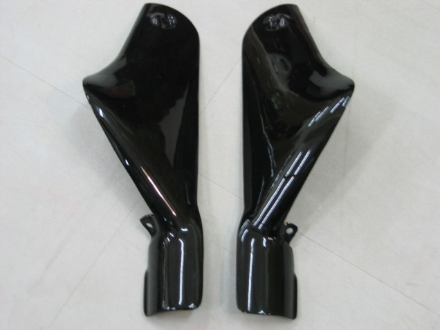 2000-2001 Kawasaki ZX9R Motorcycle Fairings - Glossy Black White West Canada for Sale