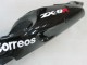 2000-2001 Kawasaki ZX9R Motorcycle Fairings - Glossy Black White West Canada for Sale