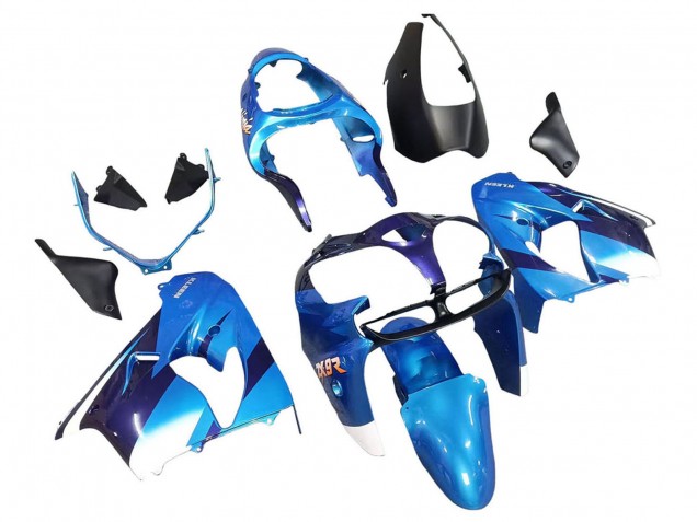 2000-2001 Kawasaki ZX9R Motorcycle Fairings - Blue Black Canada for Sale