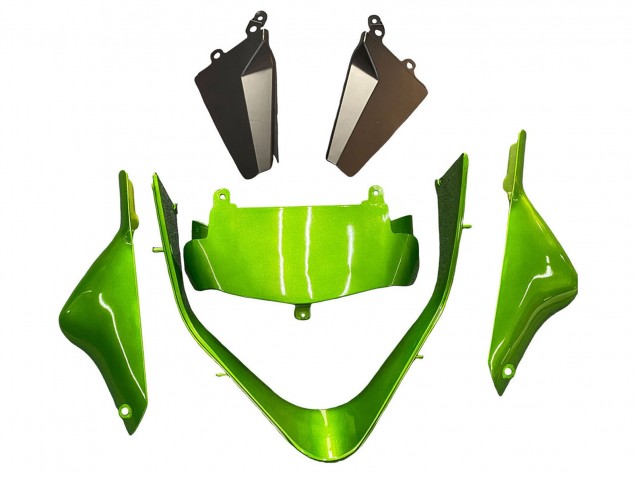2000-2001 Kawasaki ZX9R Motorcycle Fairings - Green Flame Canada for Sale