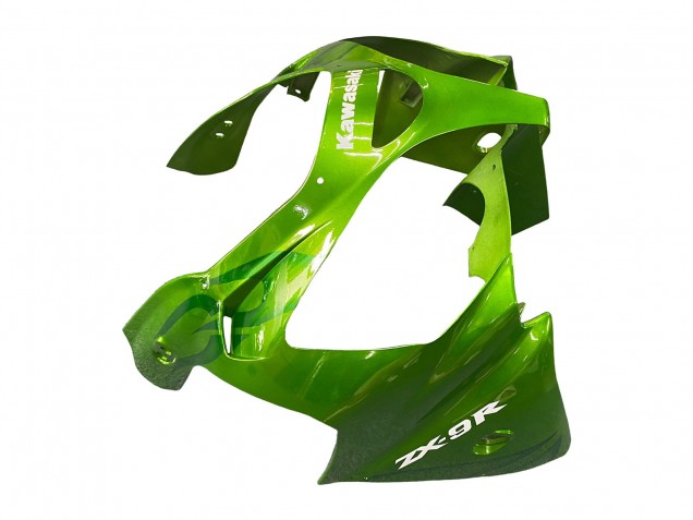 2000-2001 Kawasaki ZX9R Motorcycle Fairings - Green Flame Canada for Sale