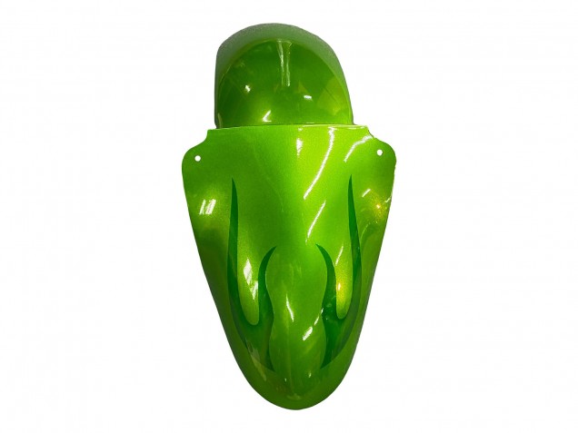 2000-2001 Kawasaki ZX9R Motorcycle Fairings - Green Flame Canada for Sale