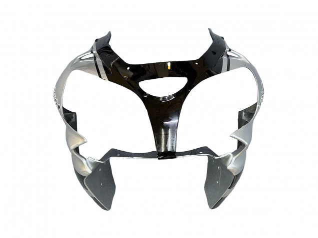2002-2003 Kawasaki ZX9R Motorcycle Fairings - Silver Glossy Black Monster Elf Canada for Sale
