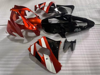 2002-2003 Kawasaki ZX9R Motorcycle Fairings - Red White Glossy Black Canada for Sale