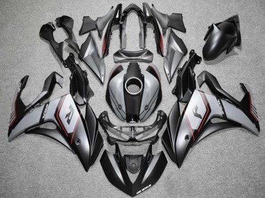 2015-2018 Yamaha YZF R3 Motorcycle Fairings - Nardo Grey Red Black Canada for Sale