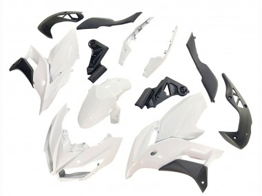 2015-2021 Kawasaki Versys 650 Motorcycle Fairings - White Matte Black Canada for Sale