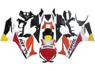 2021-2023 Honda CBR650R Motorcycle Fairings - Orange White Red Yellow Glossy Black Repsol Canada for Sale