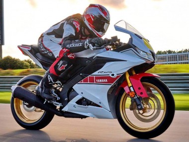 2019-2024 Yamaha YZF R125 Motorcycle Fairings - White Red Yellow Canada for Sale