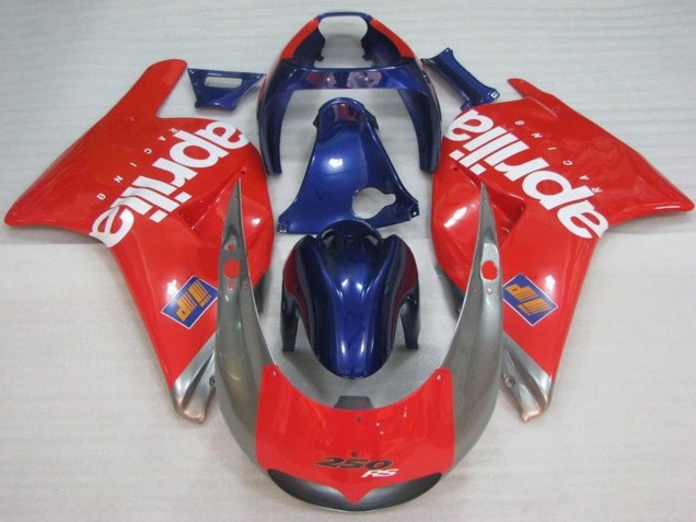1995-1997 Aprilia RS250 Motorcycle Fairings - Red Silver Blue White Canada for Sale