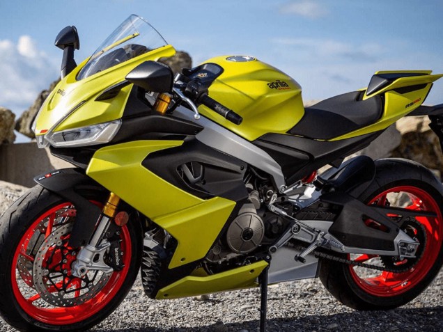 2020-2024 Aprilia RS660 Motorcycle Fairings - Matte Gold Canada for Sale