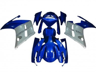 2001-2006 Yamaha FJR1300 Motorcycle Fairings - Blue White Canada for Sale