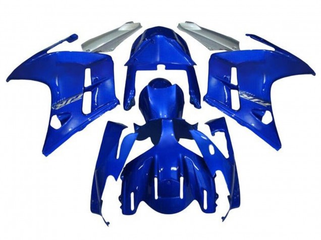 2001-2006 Yamaha FJR1300 Motorcycle Fairings - Blue Silver Canada for Sale